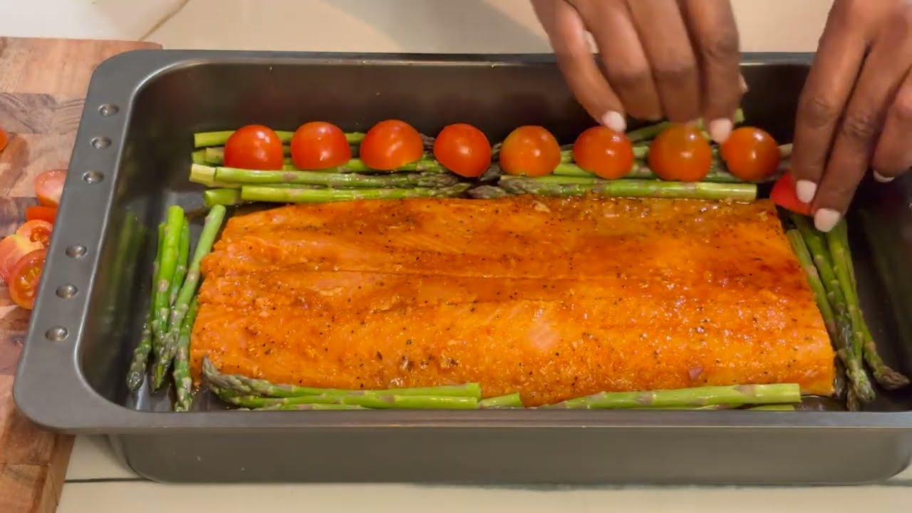 Salmon & Veggies | Full Recipe Revealed for your weeknight dinner