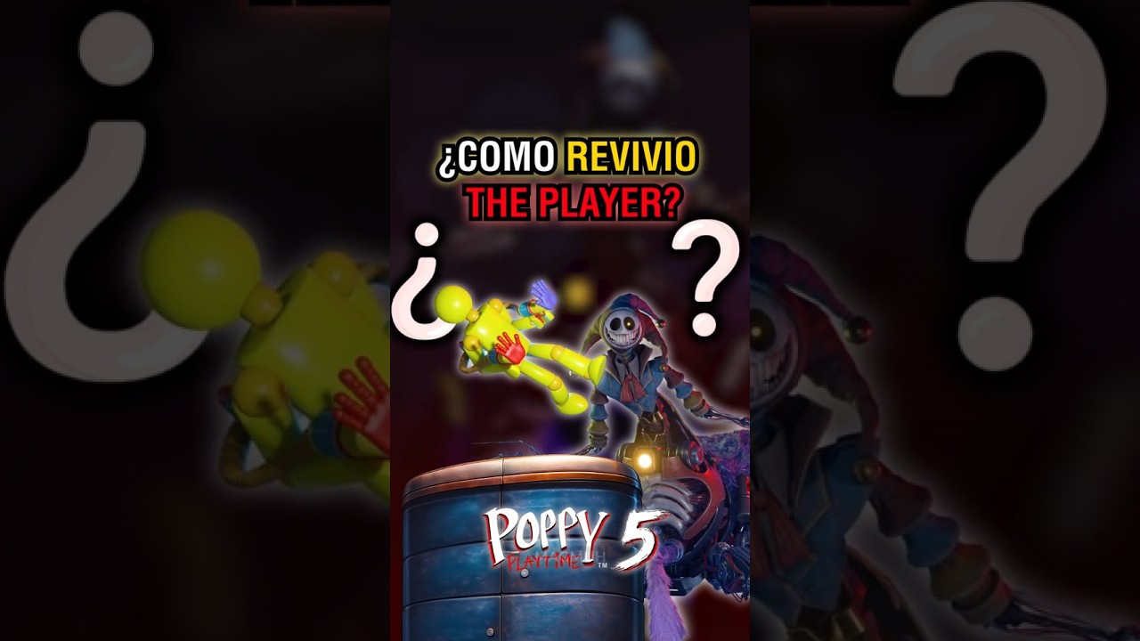 &iquest;COMO SOBREVIVI&Oacute; THE PLAYER EN POPPY PLAYTIME CAPITULO 5? 🤔👀