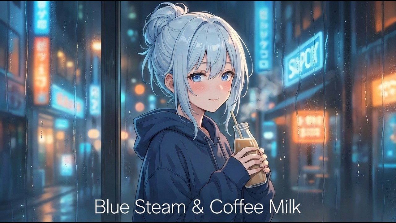 Blue Steam & Coffee Milk