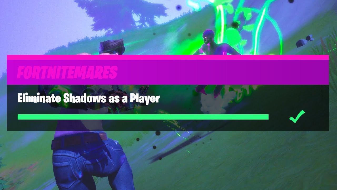 Eliminate Shadows as a Player - Fortnitemares 2020 Challenges