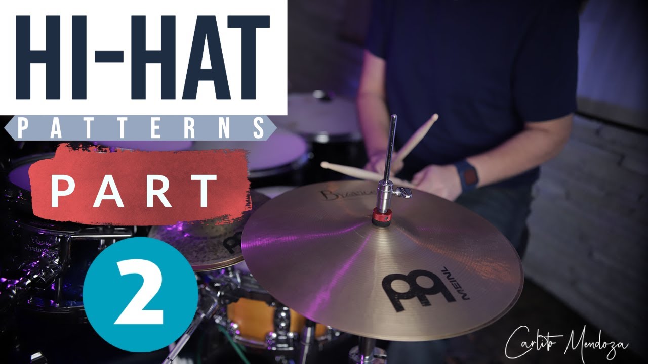 Hi Hat Patterns Part 2- Drum Lesson