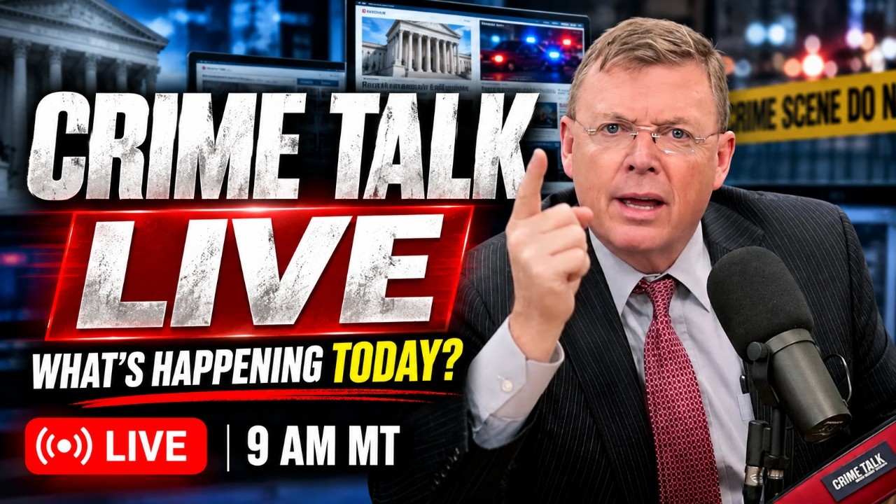 Crime Talk Live: Today&rsquo;s Crime News, Court Updates & Scott&rsquo;s Take