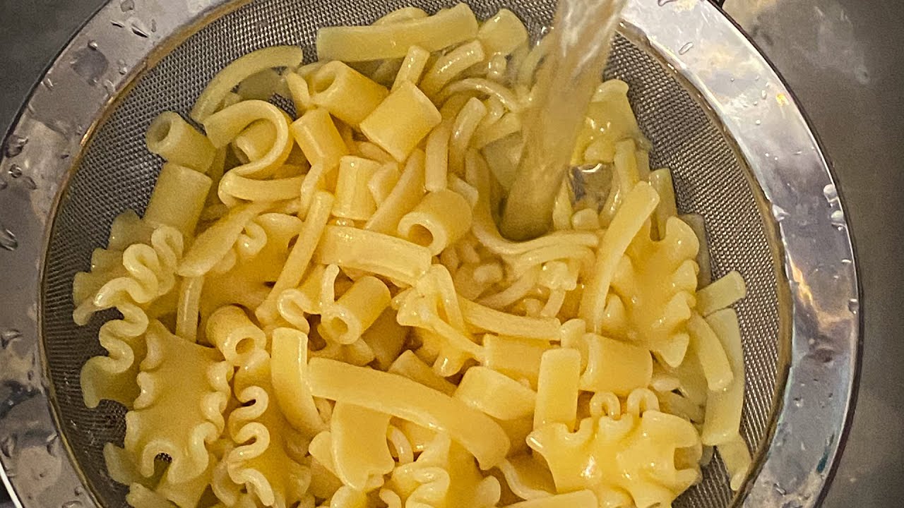 Come raffreddare gli ingredienti delle paste fredde
