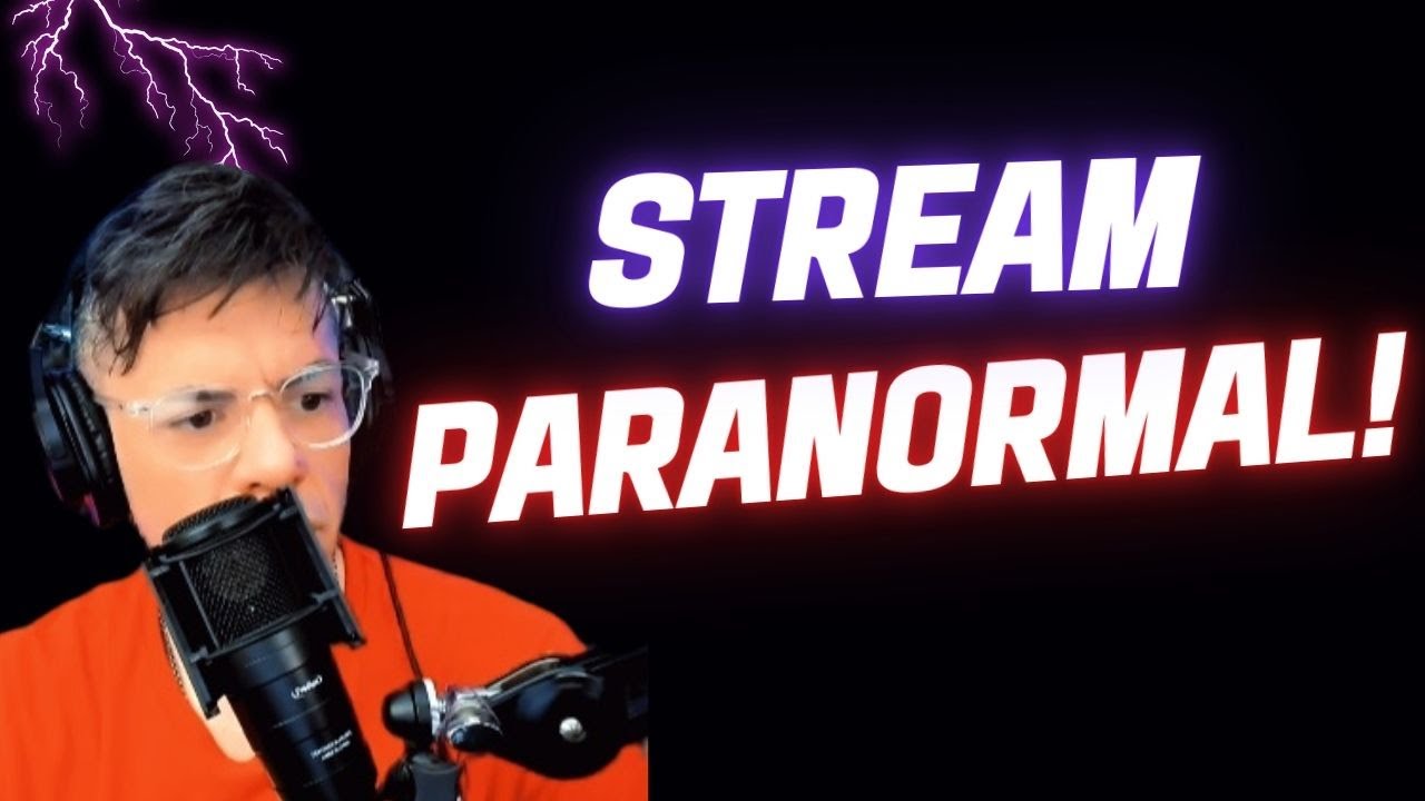 STREAM PARANORMAL! Oyentes en VIVO contando historias de TERROR con Héctor Rossi.