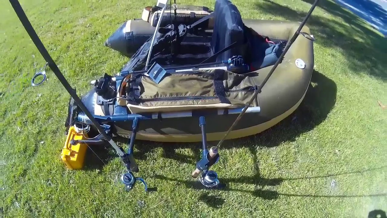 Float Tube Fishing Setup