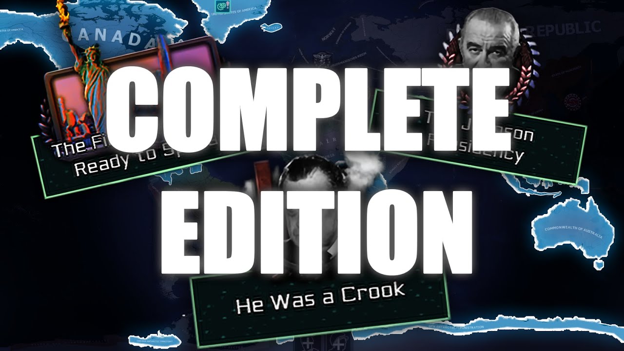 The COMPLETE America Experience in HOI4 TNO