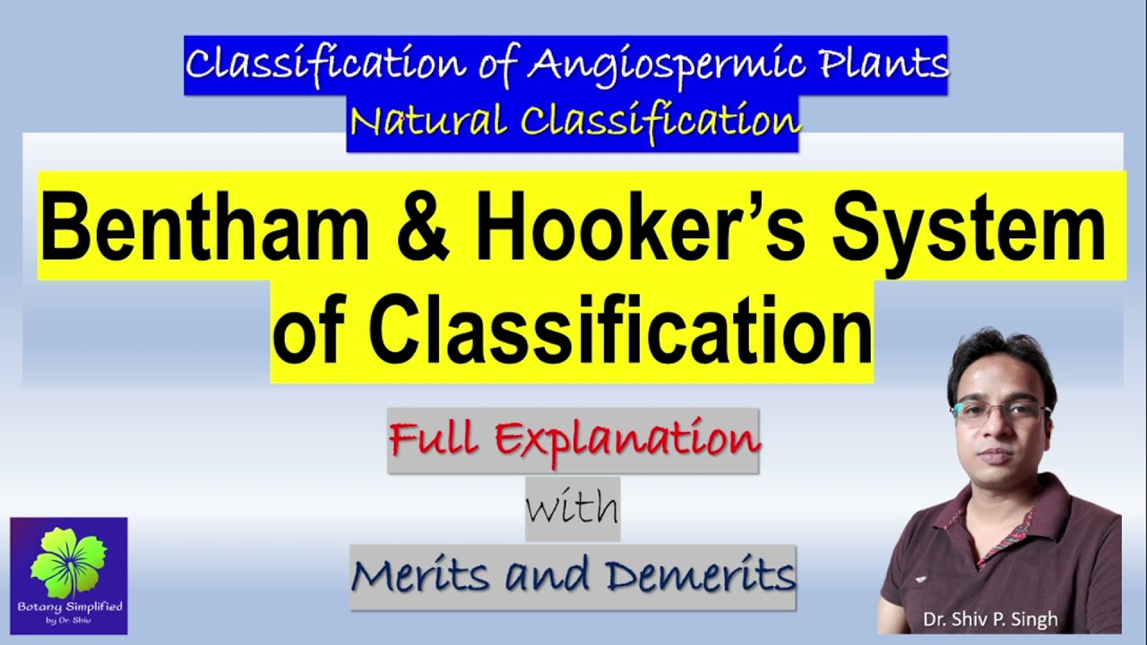 Bentham and Hooker classification of Angiosperms | B.Sc. 2 | M.Sc. 2