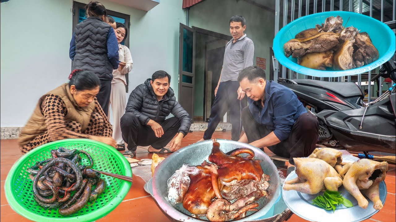 Mùi Khói Bếp I Cỗ Tết  Nhà Quê