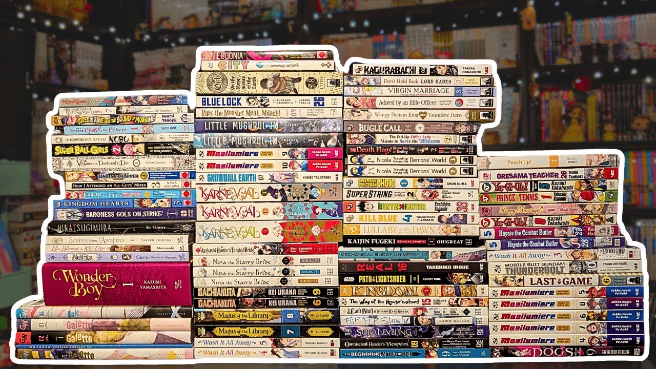 New & Used Manga Haul // My Latest Pickups ✧˖°