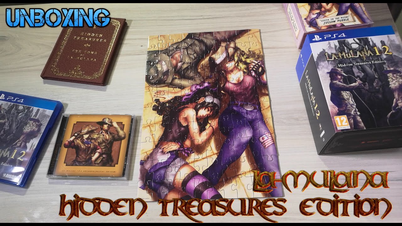 A-MULANA 1 & 2 HIDDEN TREASURES EDITION - UNBOXING!!| PS4