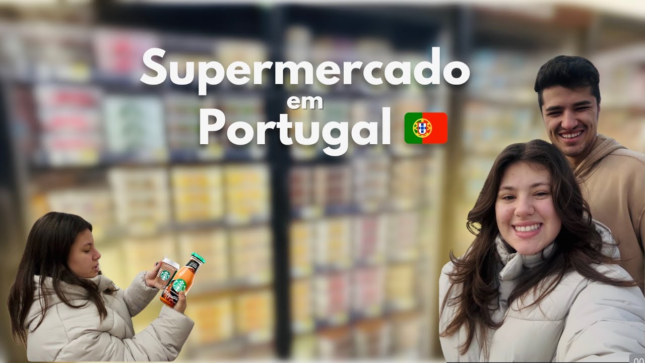 Como é um supermercado em Porto - Portugal