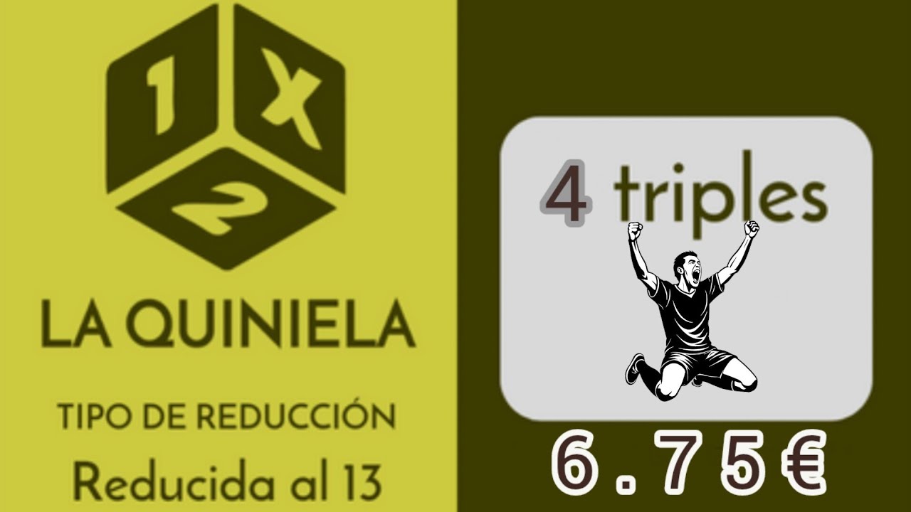 La quiniela jornada 14 🎙️ 4 triples 