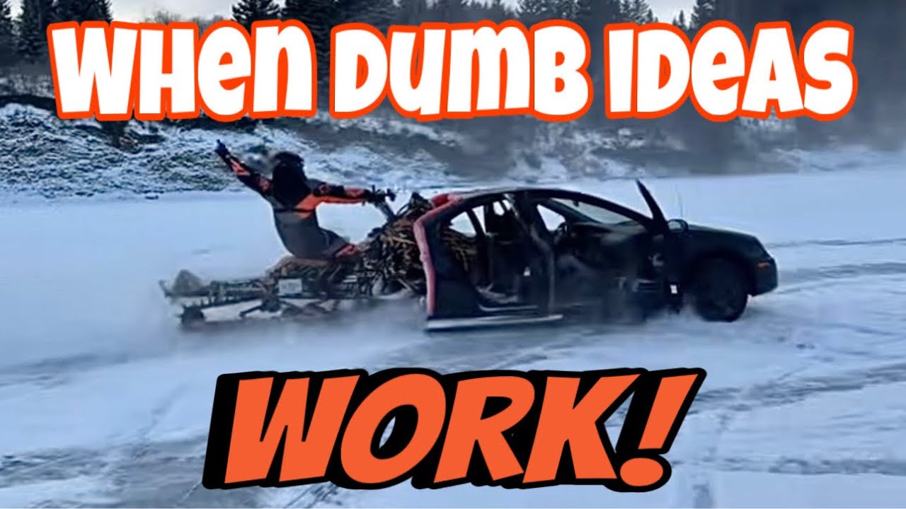 Build + Test: Twin Engine Twin Pilot 3wd Ice Drifting…Contraption?