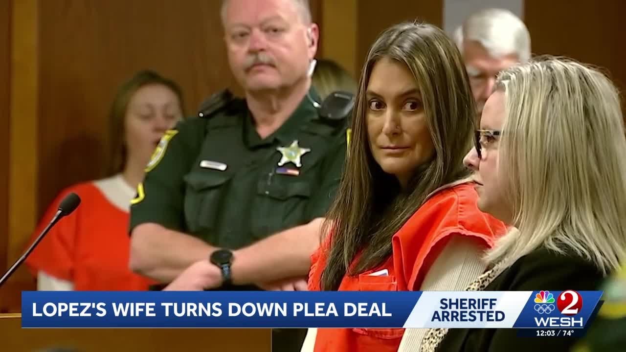 Plea deal rejected; suspended Osceola sheriff’s wife heads to high stakes trial