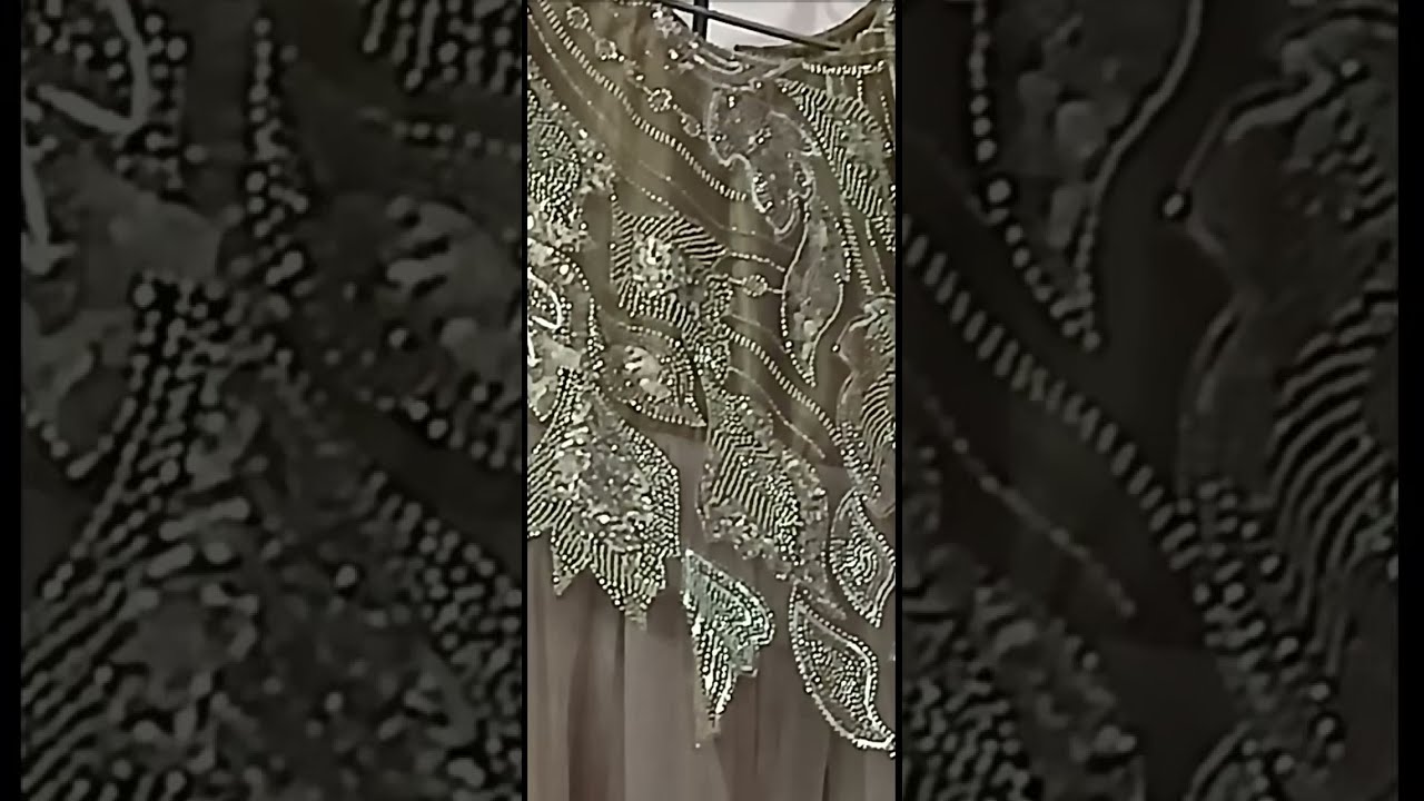 اسکرٹ پر موٹِف ورک | پارٹی & ویڈنگ اسکرٹ ڈیزائن | Easy Motif Placement Screencast