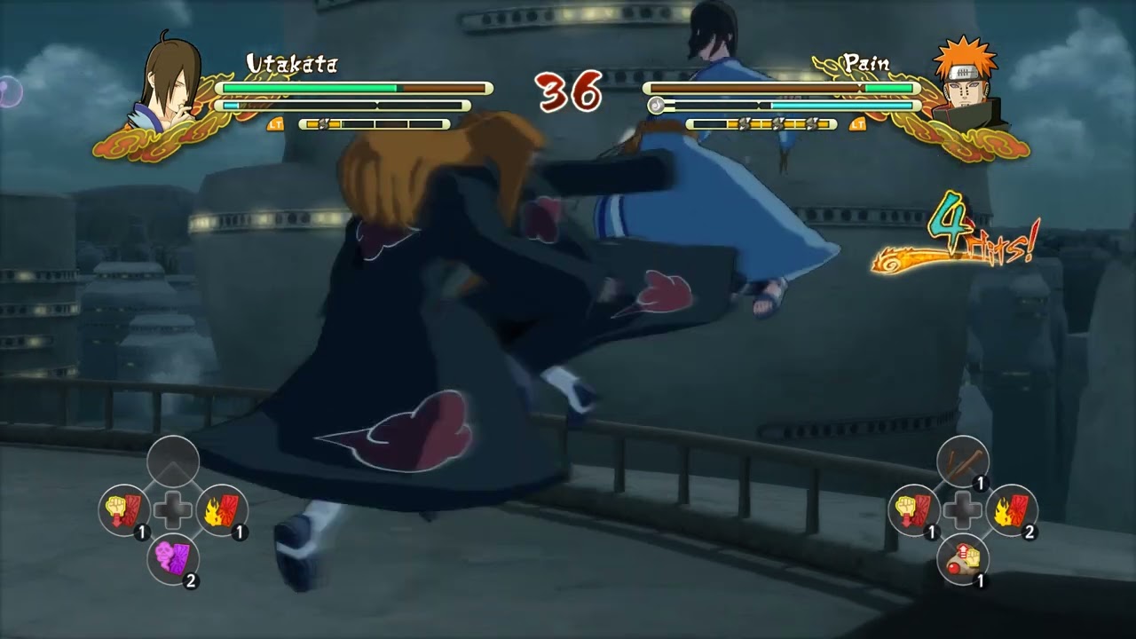 Utakata vs Pain - Naruto Shippuden Ultimate Ninja Storm 3 Full Burst