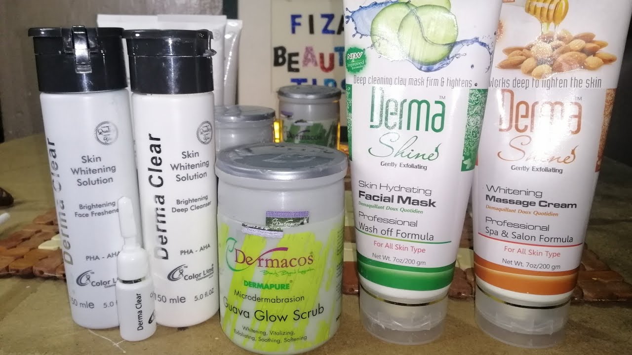 Which Derma Facial Is Best For Skin/ Derma Clear, Derma Shin, Dermacos Facial Review