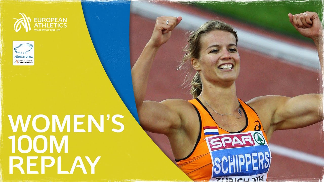 Dafne Schippers Sprints To 100m Glory - Final Replay Zurich 2014