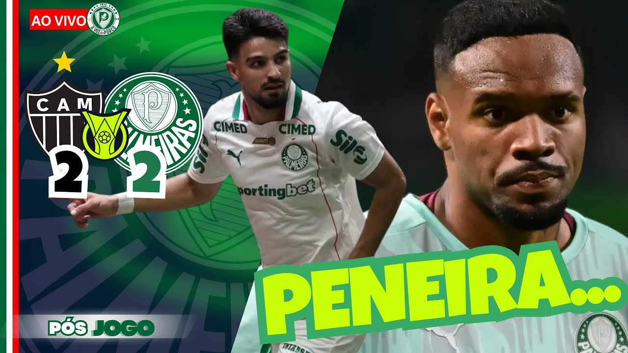 #AOVIVO - ATLÉTICO MG 2 X 2 PALMEIRAS | PRECISA ARRUMAR URGENTE !!!!!