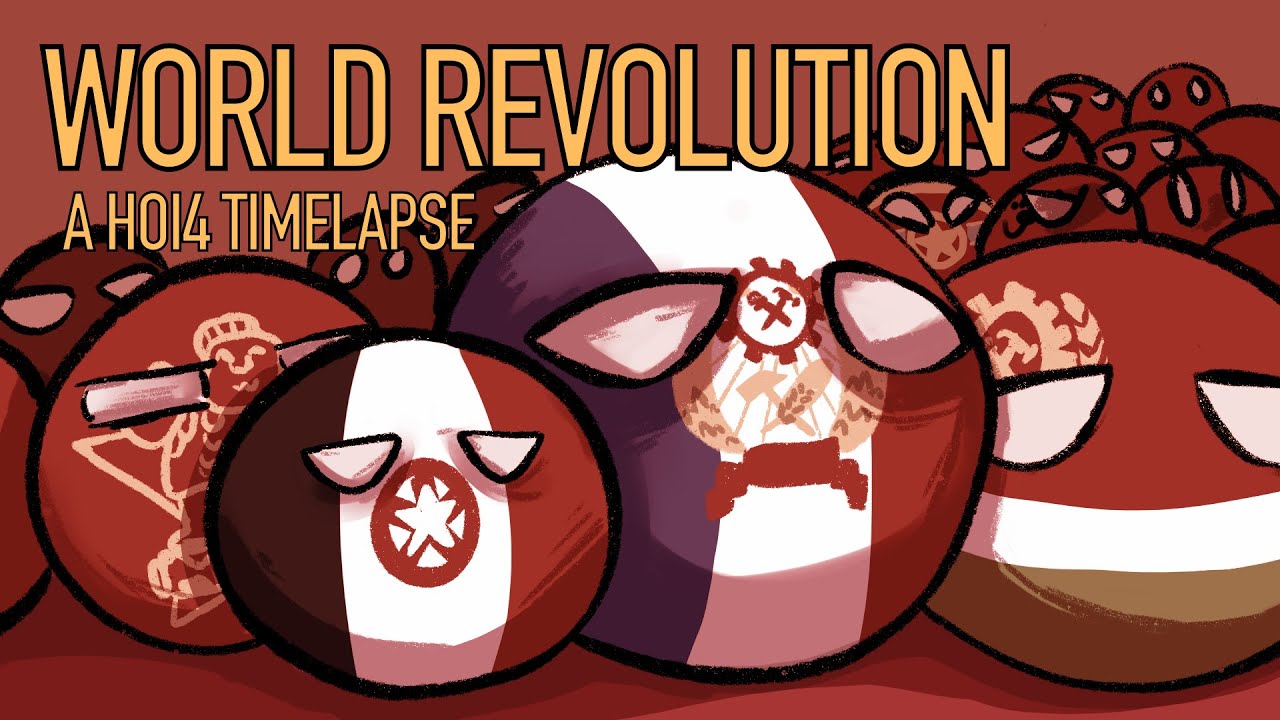 World Revolution | Hoi4 Timelapse | Kaiserredux