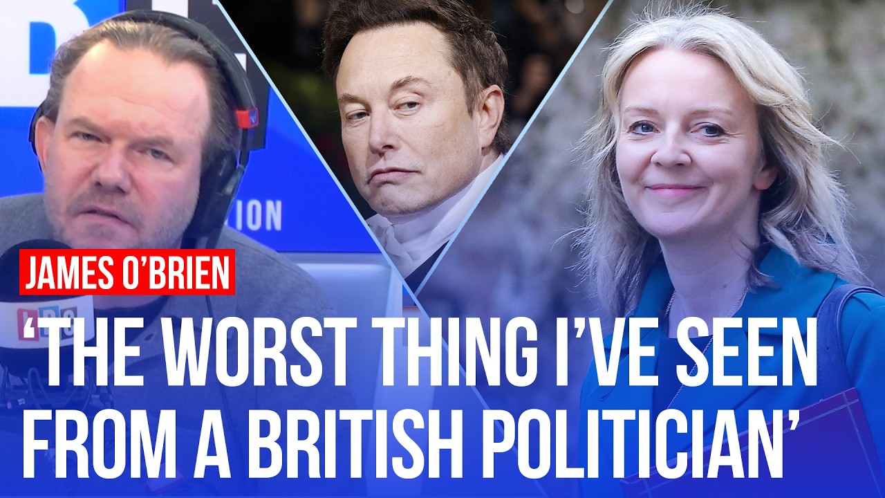 James O'Brien is appalled by Liz Truss' Jess Phillips tweet | LBC