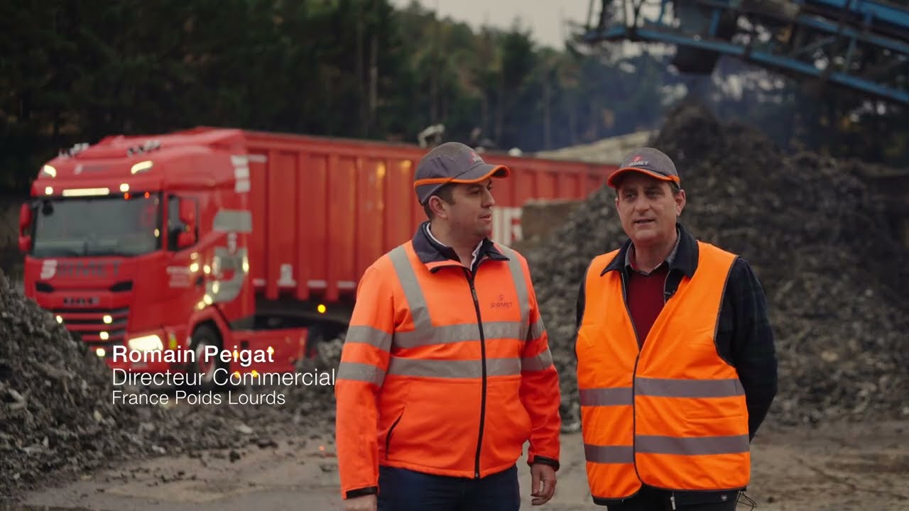 Partenariat Sirmet / DAF sur le site historique de Boulazac (24)