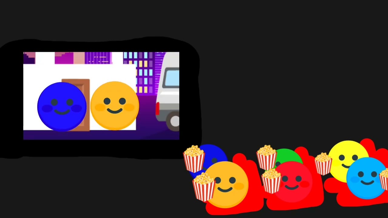 Emoji and friends going to the Roblox cinemas
