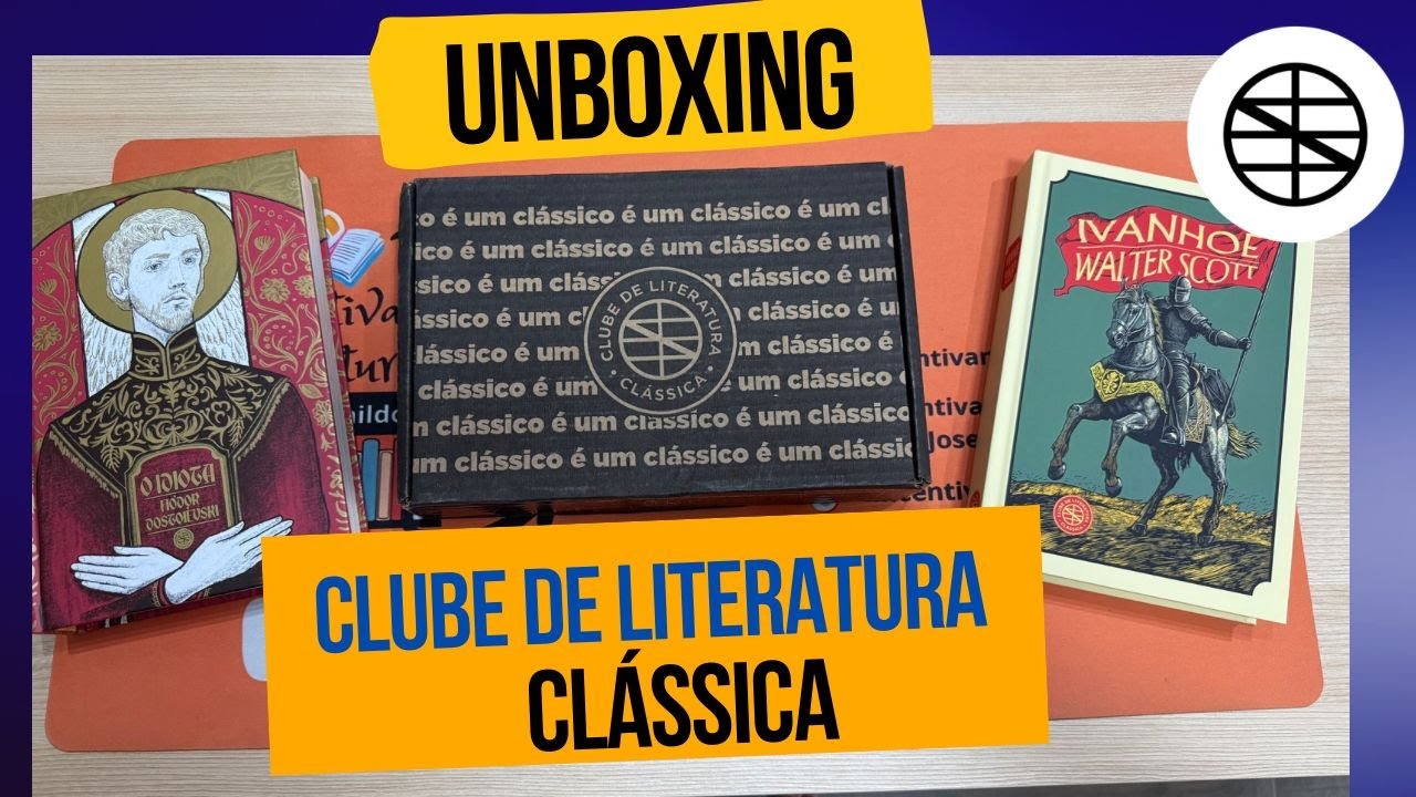“O idiota”, de Dostoievski, e “Ivanhoé”, de Walter Scott, no clube de literatura clássica.
