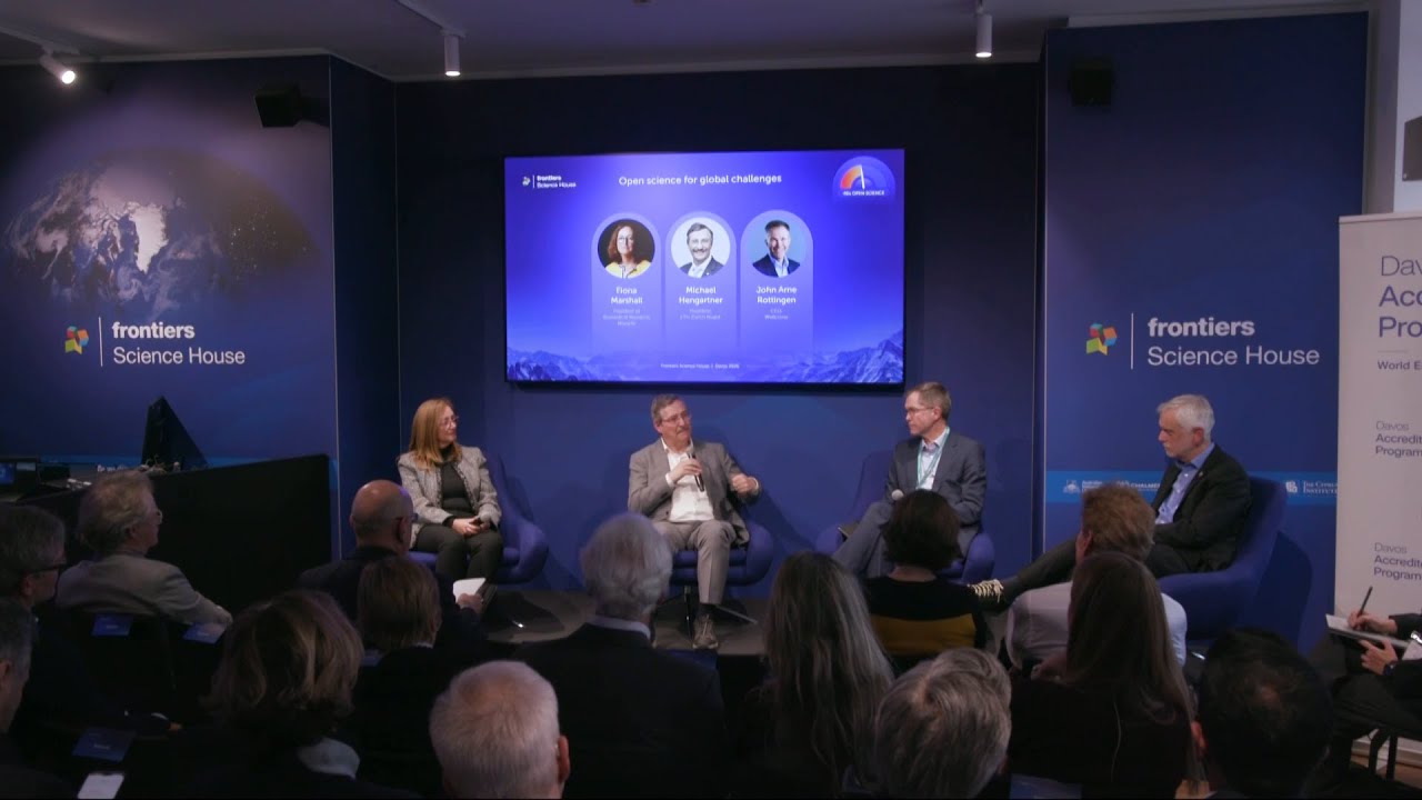 Frontiers Science House | Day 1 highlights | The open science frontiers