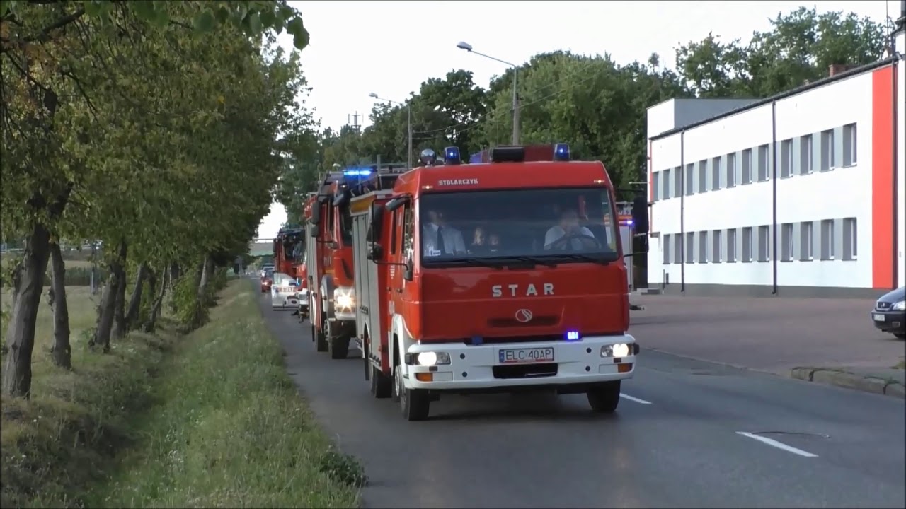 Strażacki orszak weselny i 