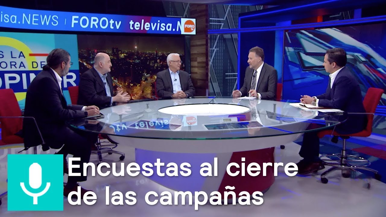 Resultados de encuestas al cierre de las campañas - Es la hora de opinar 27 de junio de 2018