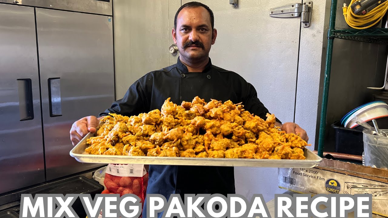 Mix Veg Pakoda Recipe | मिक्स वेज पकौड़ा | Crispy Pakoda Recipe | Bhajiya Recipe | Vegetable Pakoda