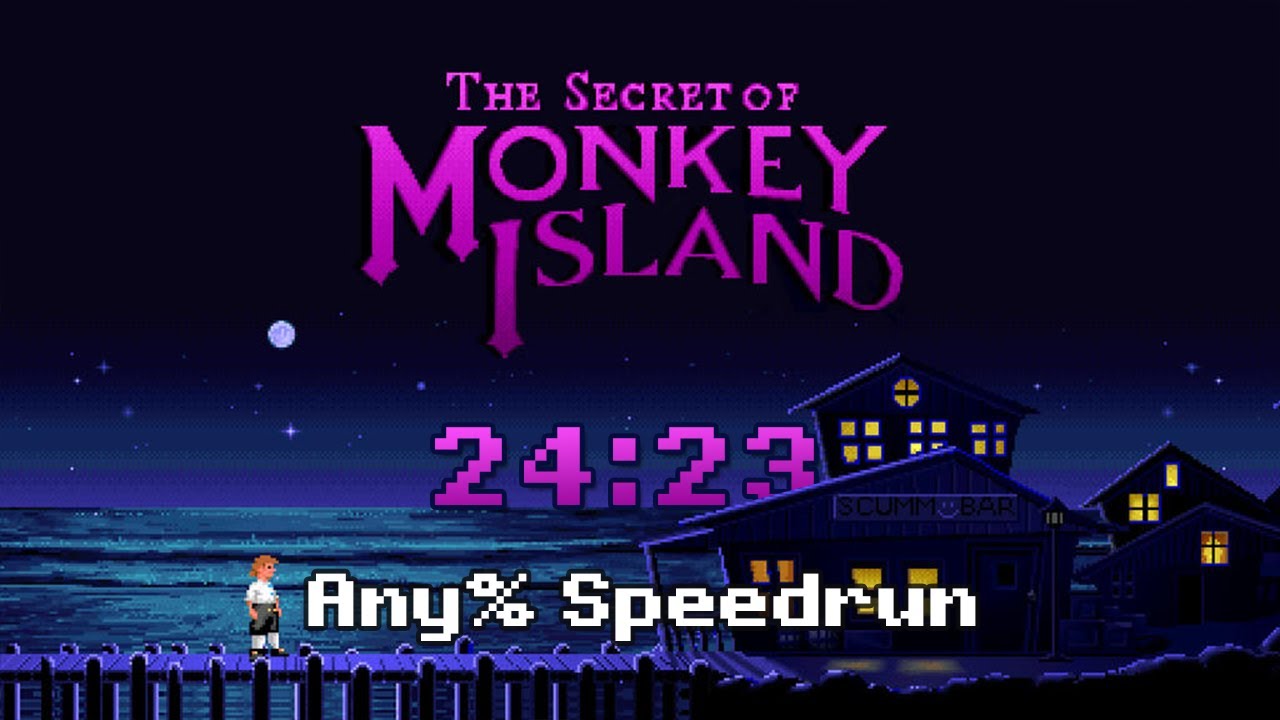The Secret of Monkey Island Any% Speedrun in 24:23 [WR]