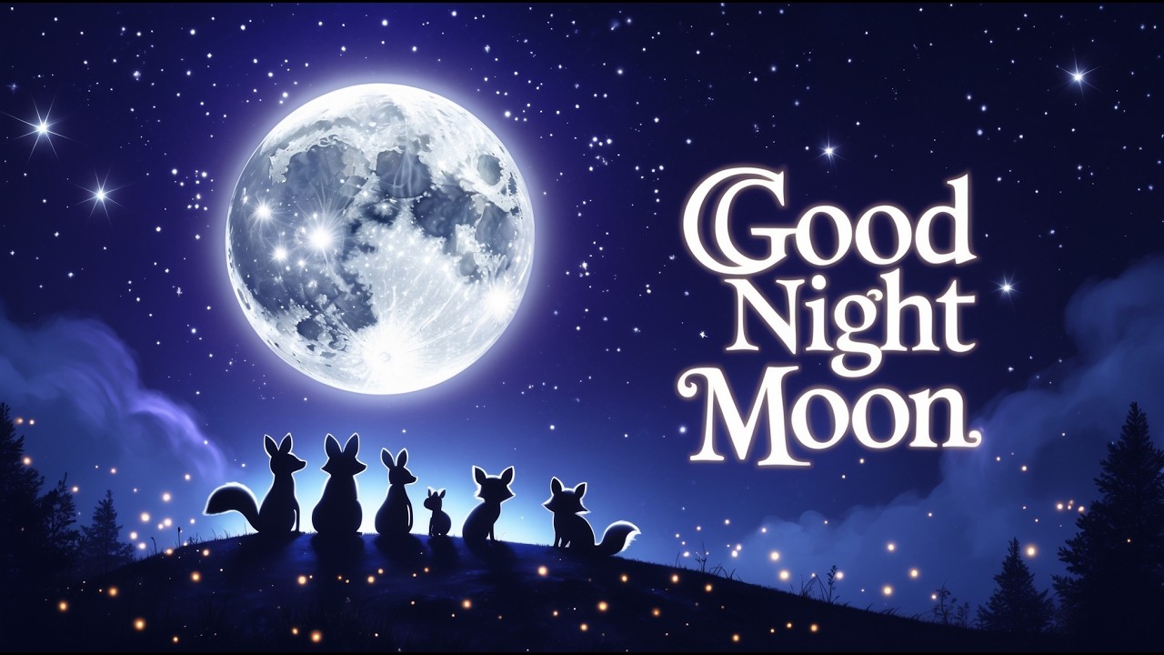 Gentle Moon Lullaby | Calming Bedtime Song
