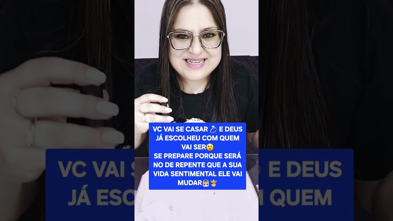 🔥CHEGOU A SUA VEZ💍 VC VAI SE CASAR👰🏻‍♀️