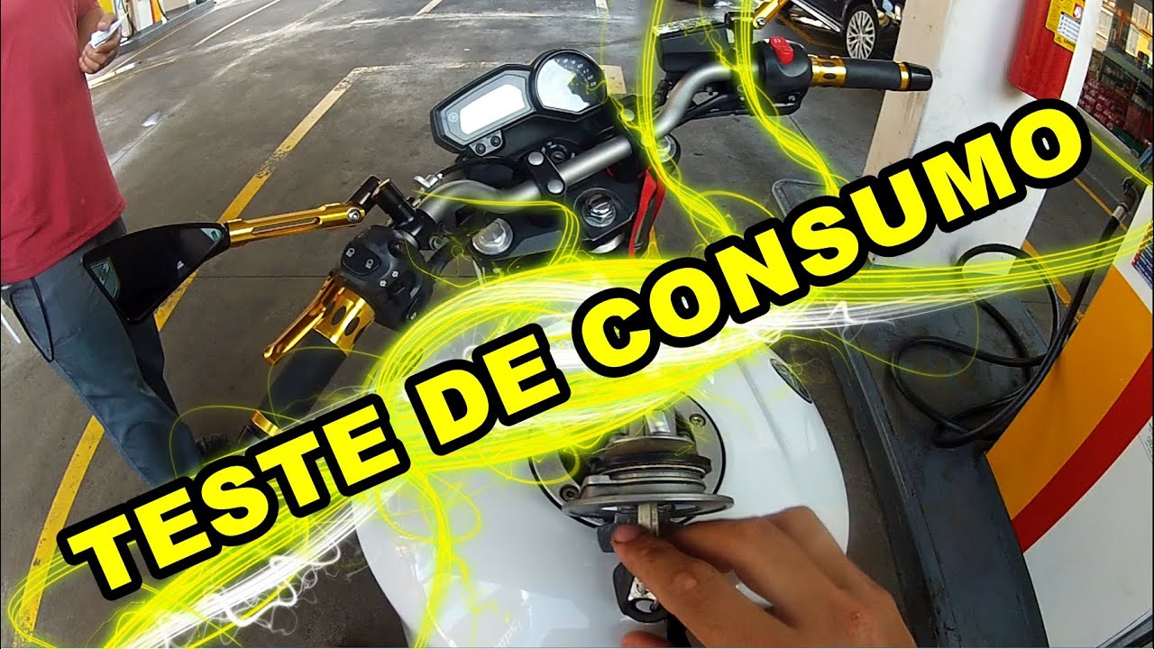 Teste de Consumo Yamaha Xj6 N ! GASOLINA [COMUM]