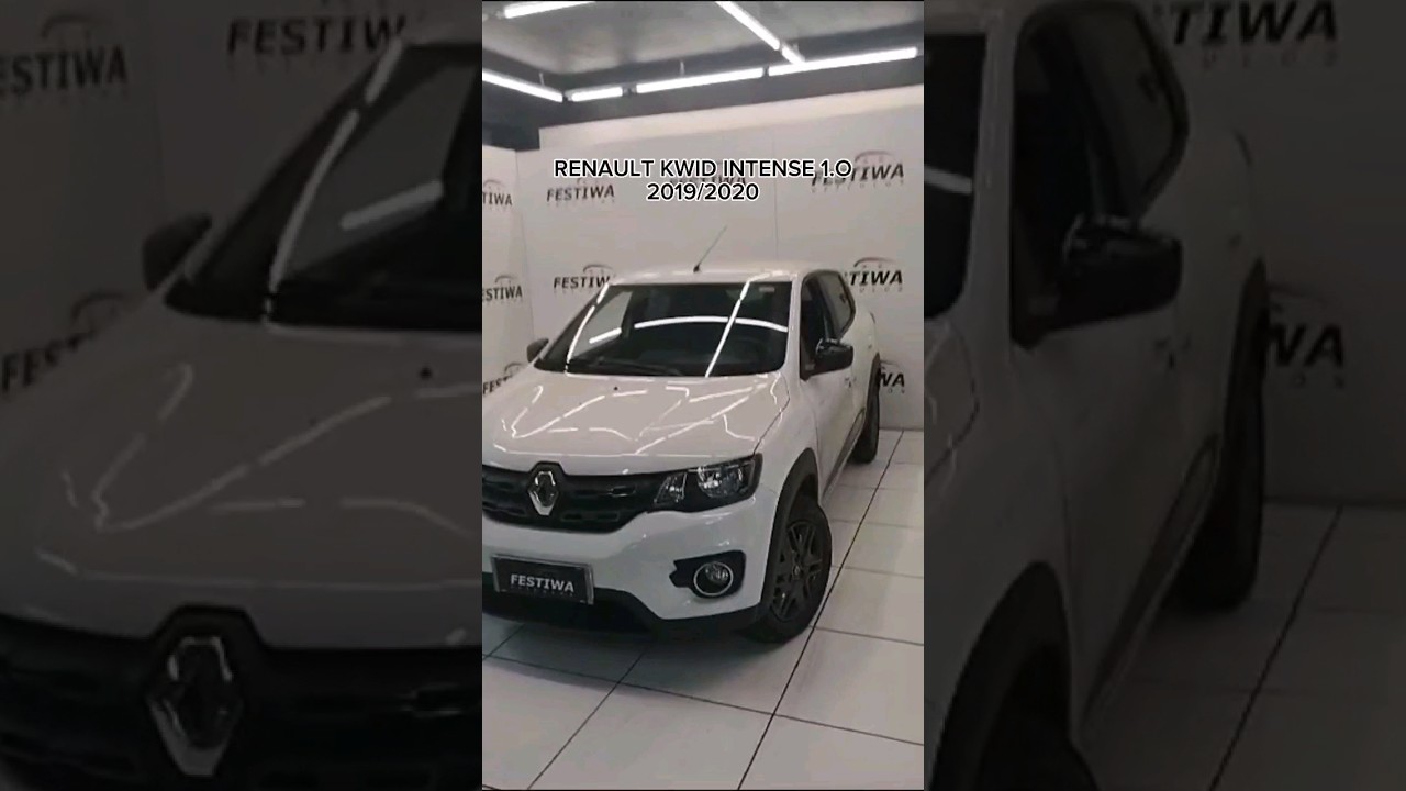 RENAULT KWID INTENSE 1.O 2019/2020 #renault #renaultkwid #FESTIWAVEICULOS