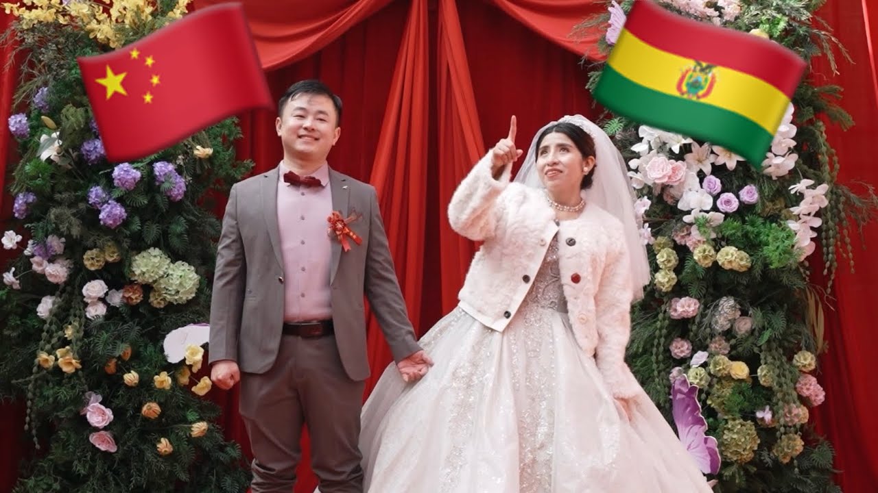 Mi boda en tradicional en china 🇨🇳🇧🇴 (Una Boliviana con un chino ) costumbres chinas 