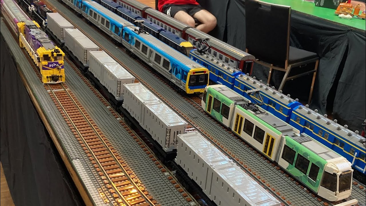 Trains at Brickvention 2026