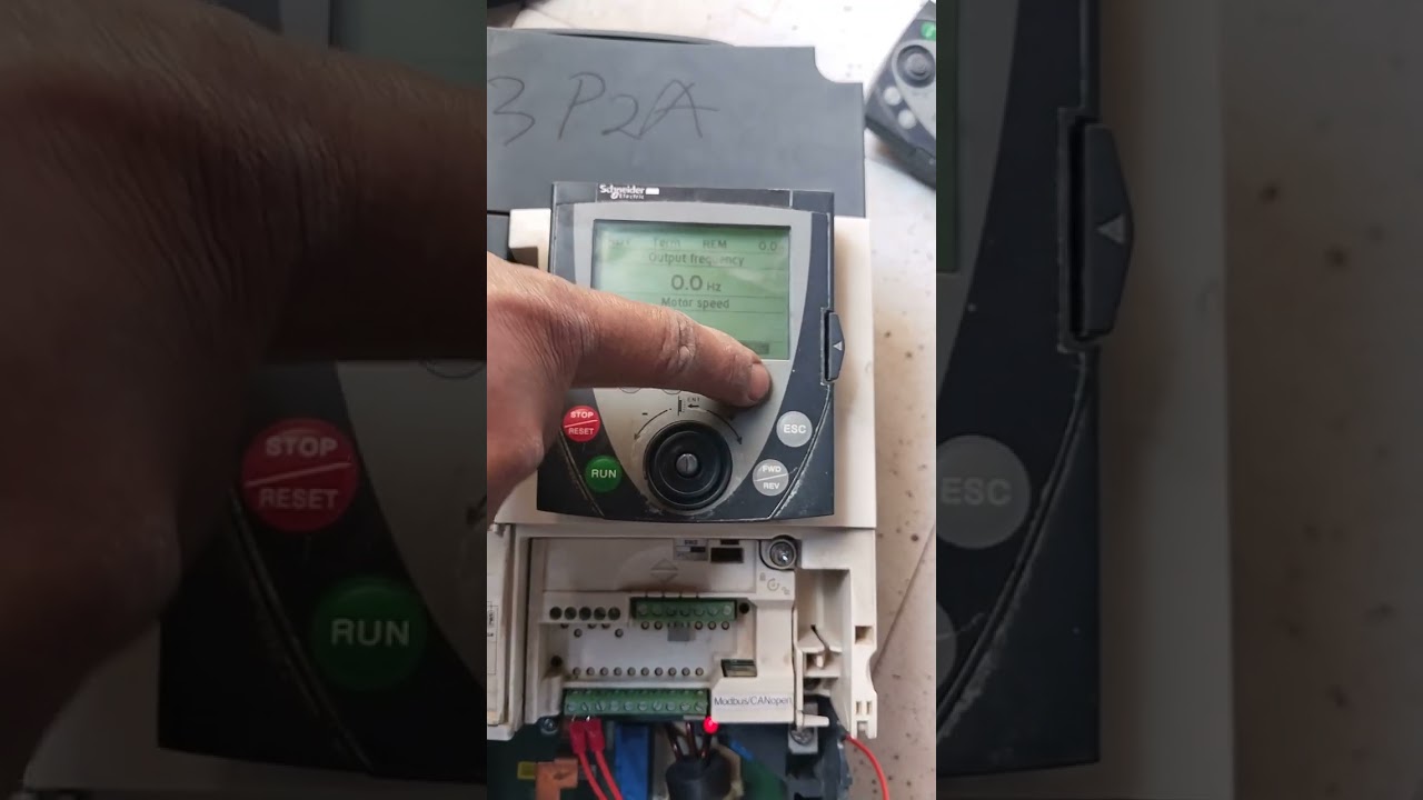 vidio inverter altivar 61/71 trobel PRA pakai power supply 24 vdc ecternal