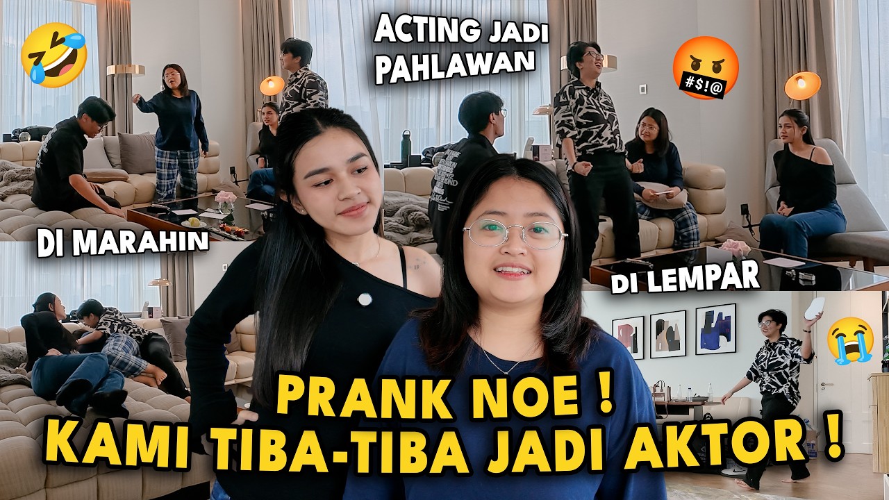 TIBA-TIBA JADI AKTOR ! PRANK NOE