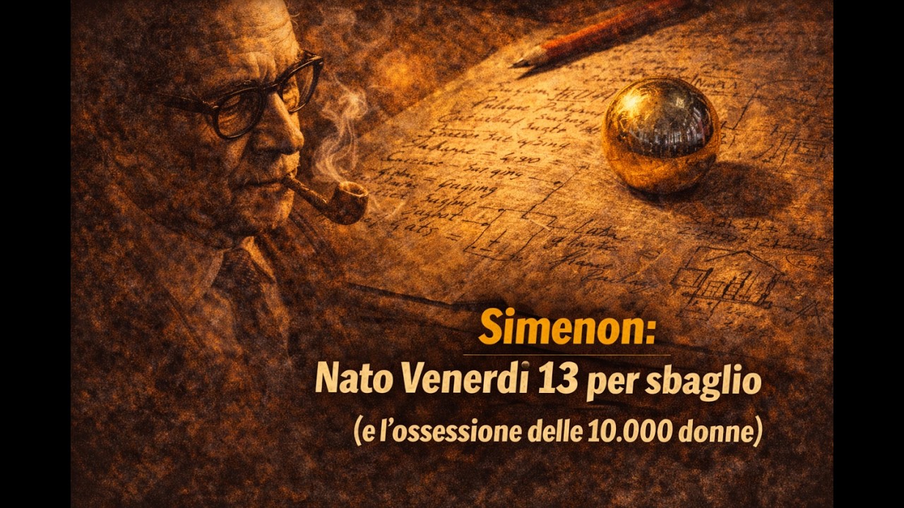 Simenon: Nato Venerdì 13 per sbaglio (e l'ossessione delle 10.000 donne)