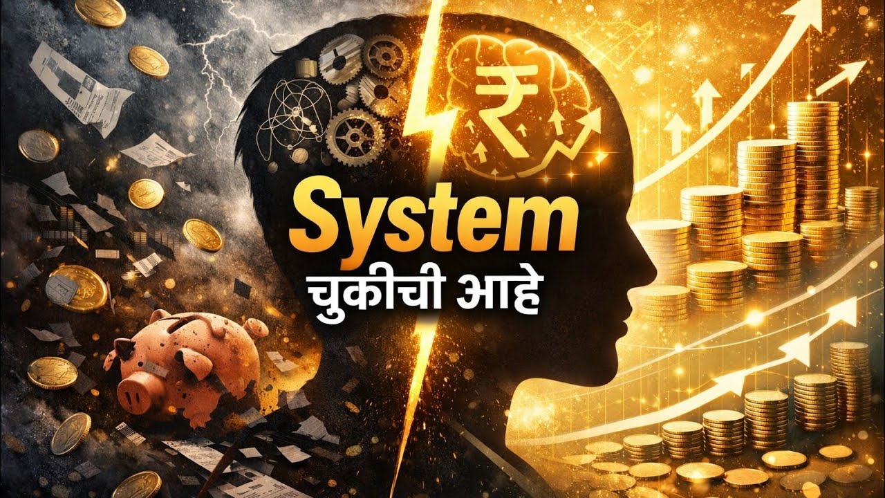 पैसे कमी नाहीत, System चुकीची आहे | Money Is System, Not Luck.