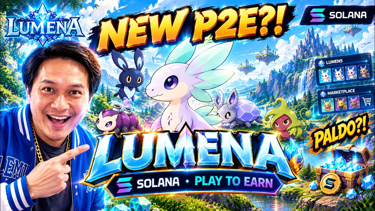 NEW!? UPDATE P2E GAME! 🔥 LUMENA on SOLANA Play, Collect & EARN | PLAY TO EARN GAMES 2026