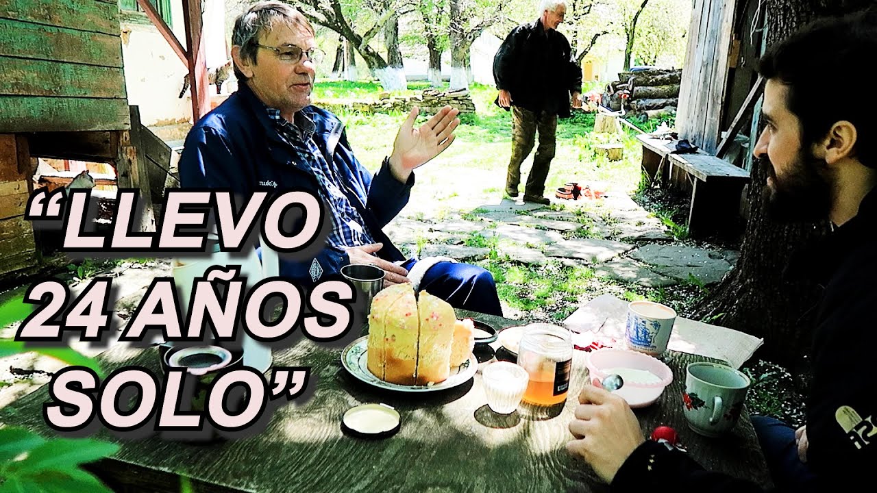 Encuentro Ermitaño en Monasterio Abandonado y me Invita a Desayunar🇷🇺