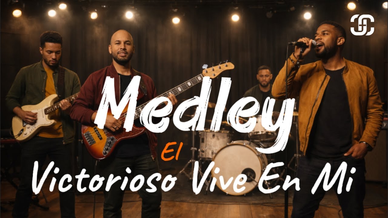 Medley  El Victorioso Vive En Mi - Somos Más Que Vencedores