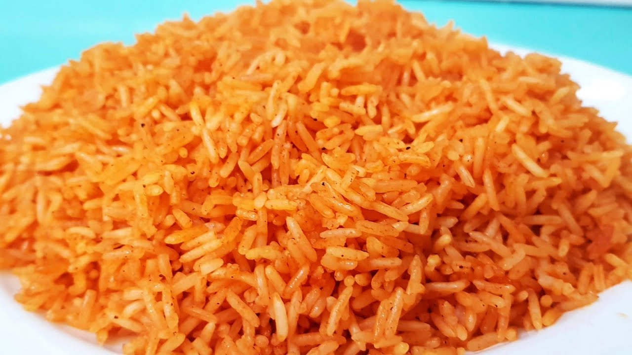 تمن احمر ( رز احمر ) بطريقة البزل سهل جدا وطعم رااائع من قناة مطبخ هم هم