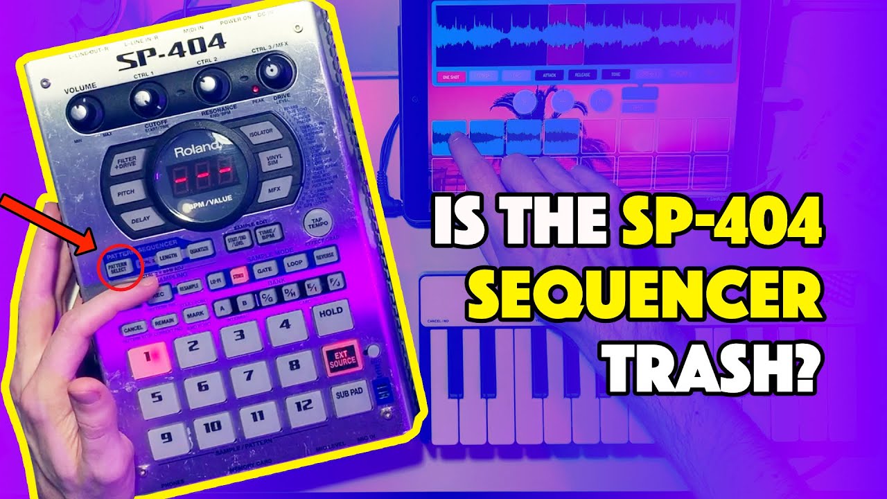 SP-404 OG Beat Making: How to Use the Pattern Sequencer