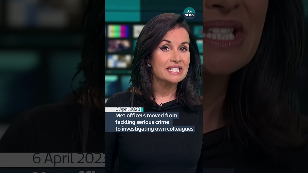 Met officers moved from tackling serious crime to investigating own colleagues #itvnews #metpolice
