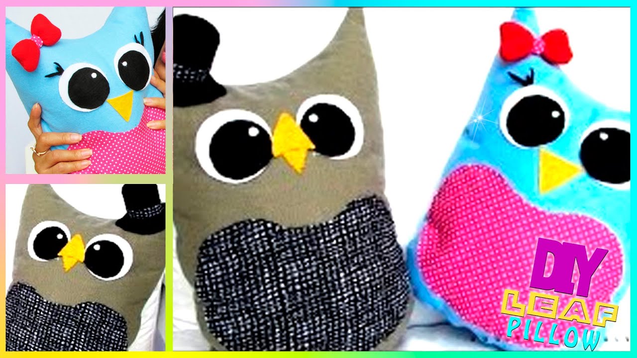 COMO FAZER ALMOFADA DECORATIVA CORUJA OWL #ALMOFADAFOFA EP 1